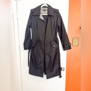 Preston & York Black Trench Coat